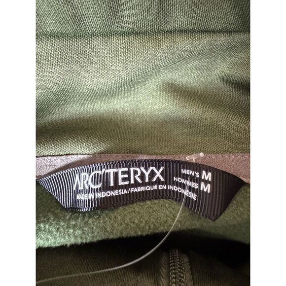 Arc'teryx Jacket Mens Medium Green Full Zip Nanton Long Sleeve Outdoor - Picture 2 of 11